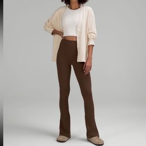Lululemon Align High-Rise Mini Flare Pant 32" Java Size 8